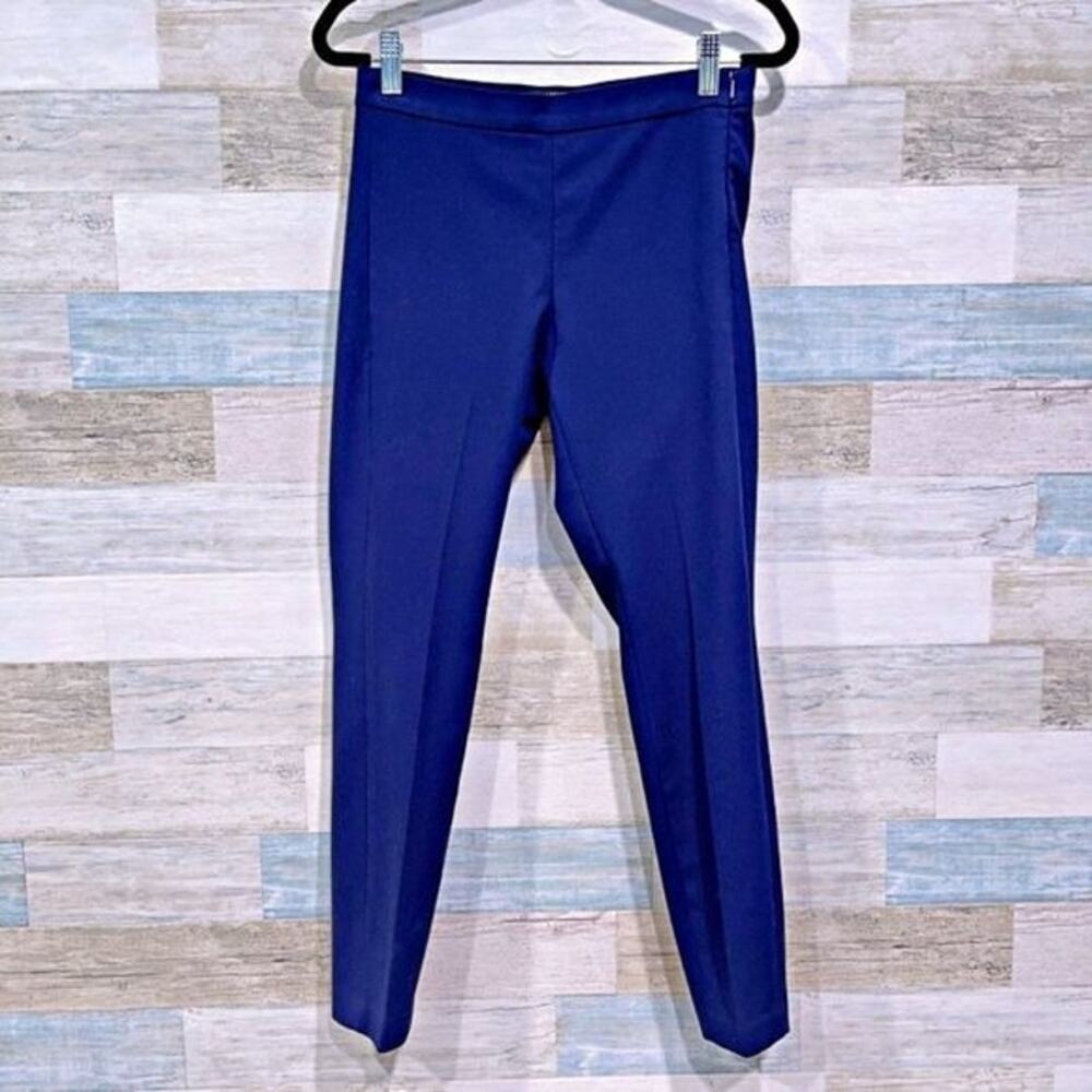 BANANA REPUBLIC Devon Legging Fit Ankle Pant Navy Blue Mid Rise Womens 0P